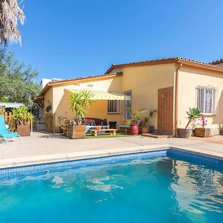 S46-Casa De Vacaciones Climatizada Con Piscina, En El Centro Junto Al Mar, Barbacoa Y Wiifi Empuriabrava Exteriér fotografie